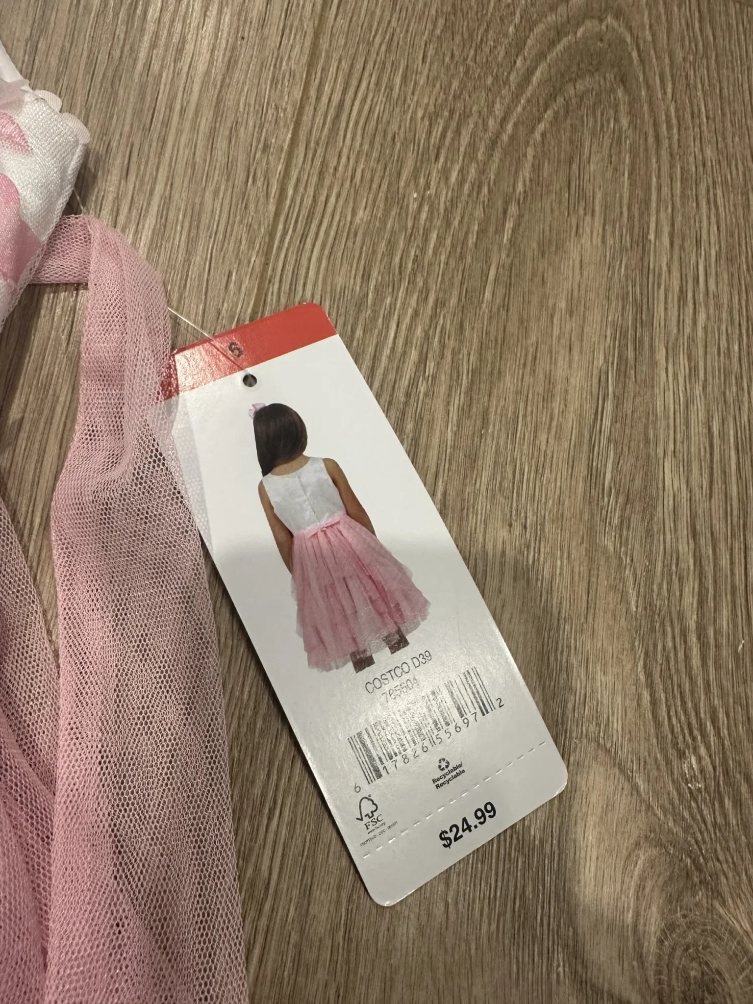 Image for Robe rose pour occasion / mariage
