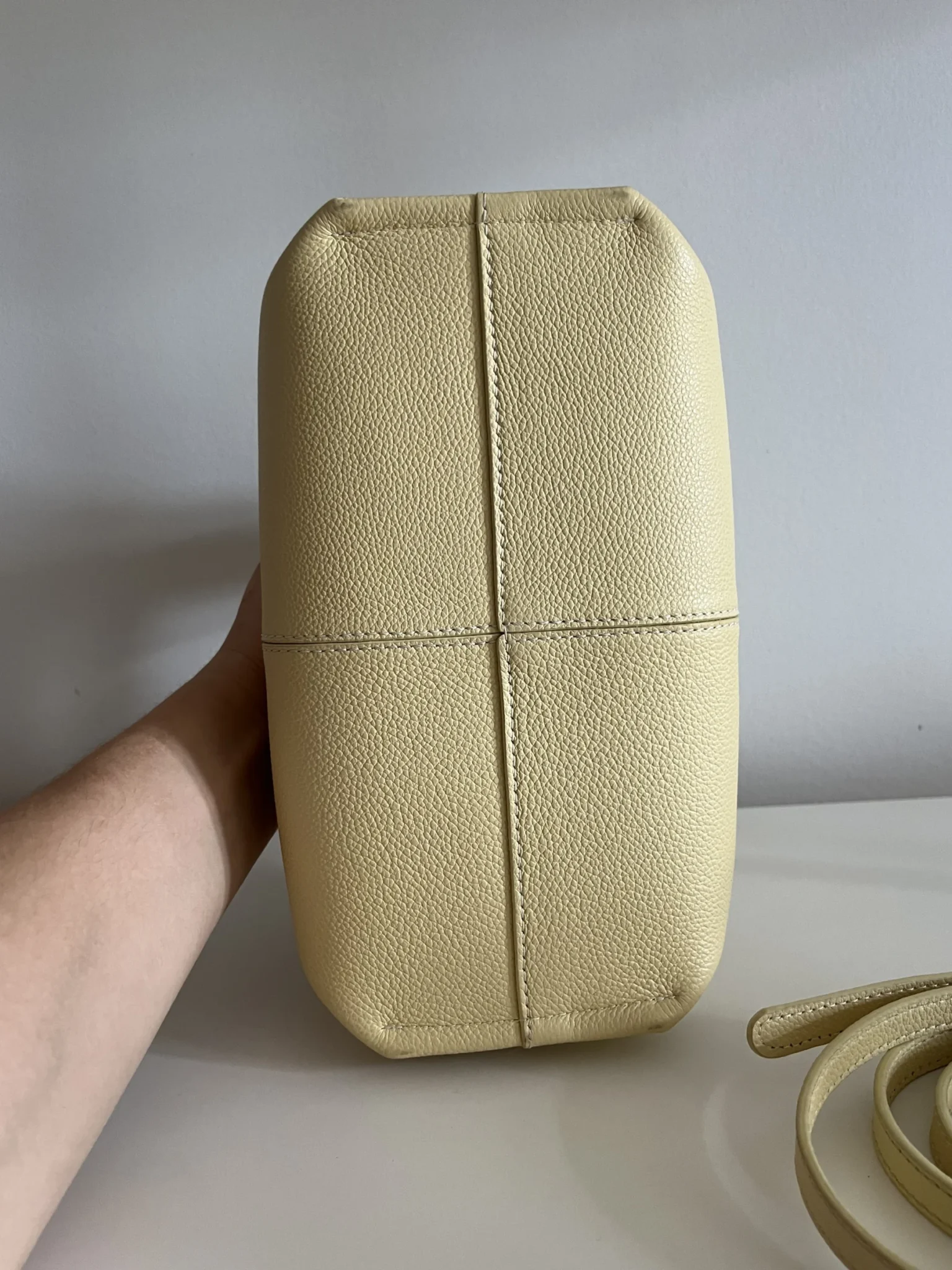 Image for Sac Polene numéro 9 mini couleur jaune