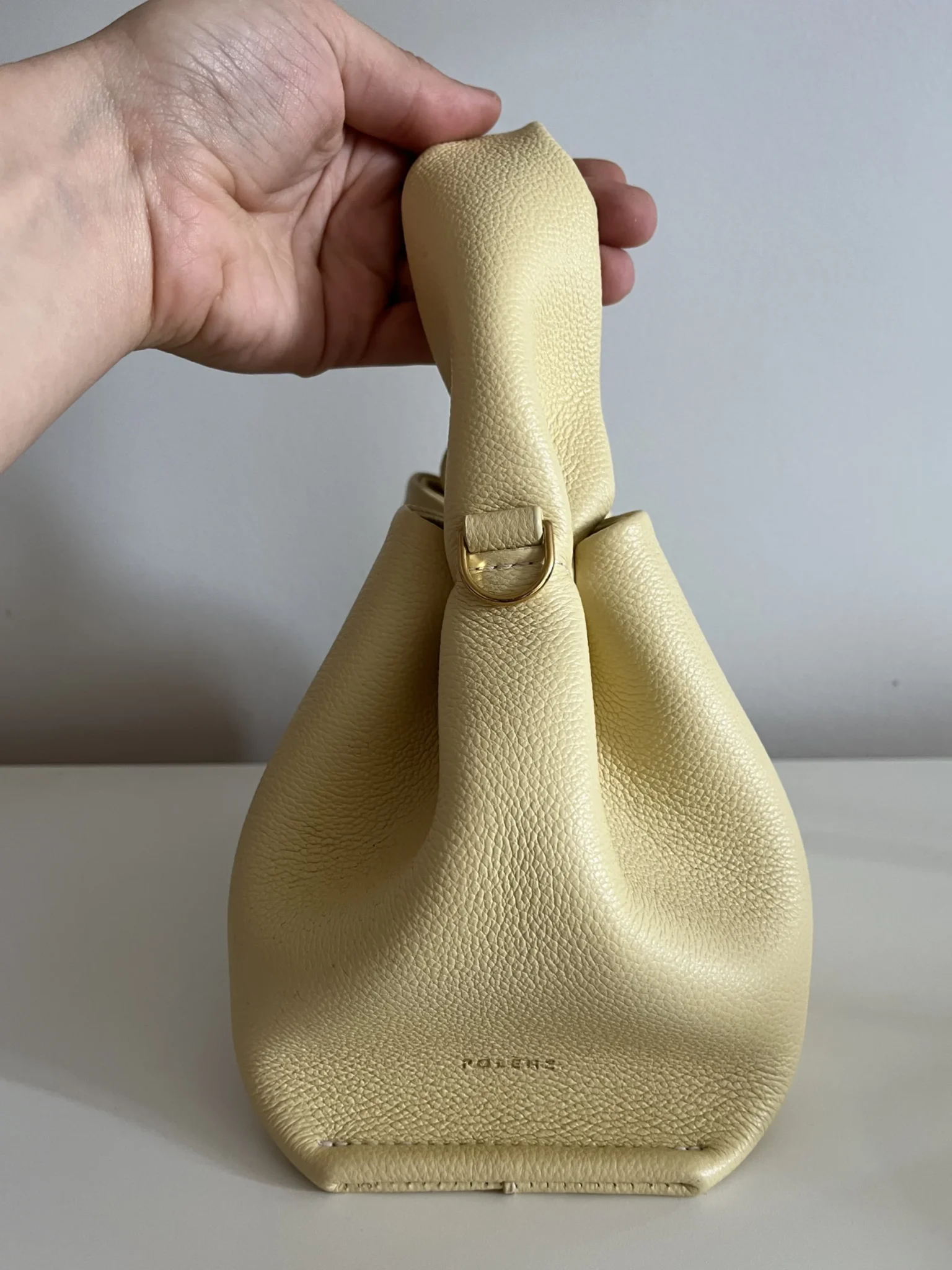 Image for Sac Polene numéro 9 mini couleur jaune