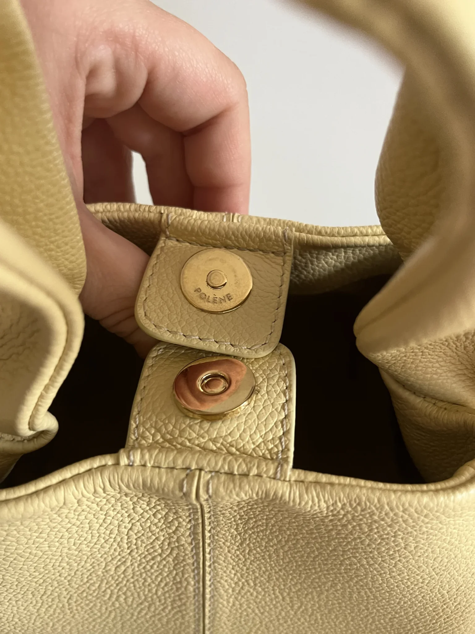 Image for Sac Polene numéro 9 mini couleur jaune