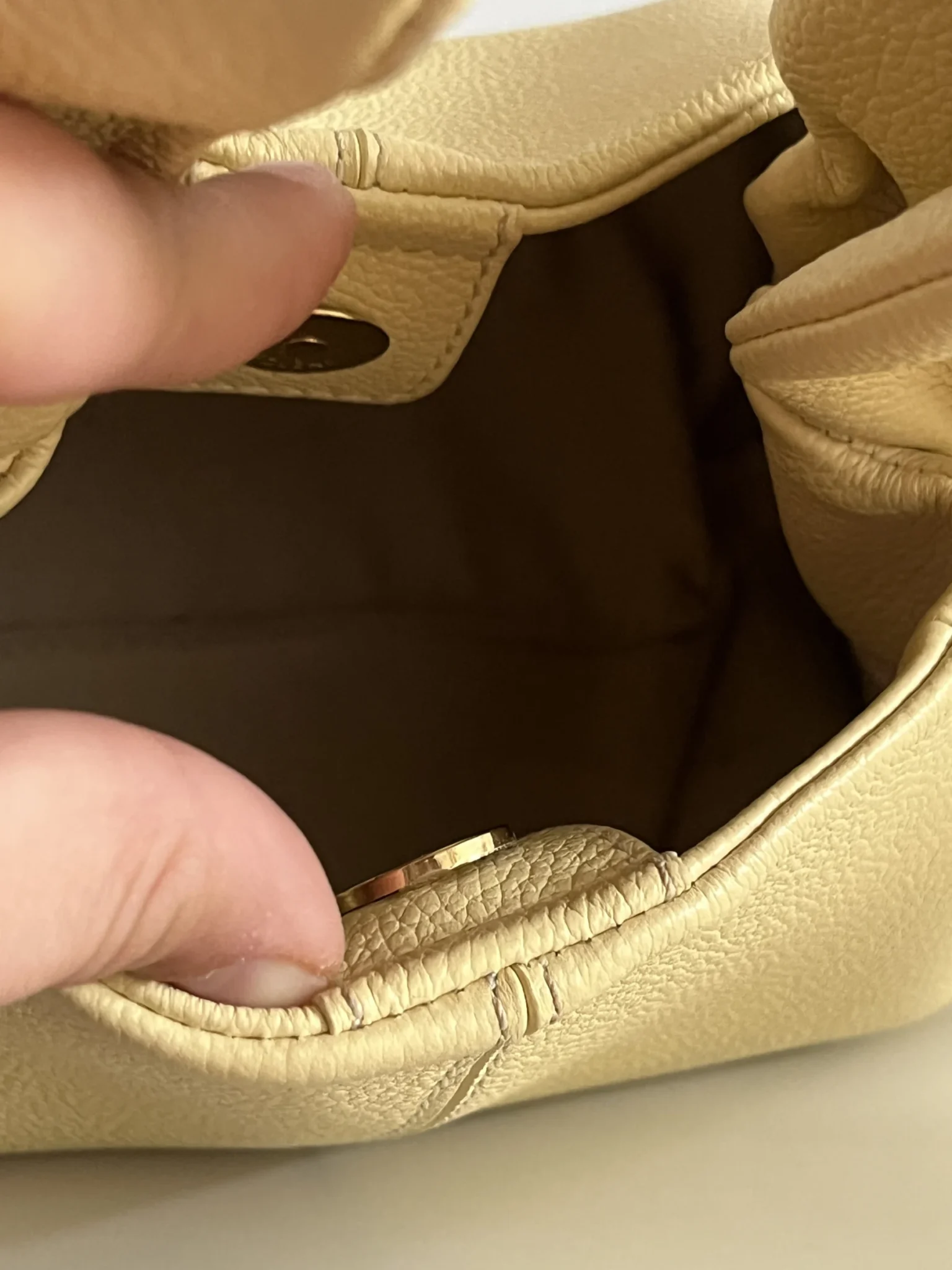 Image for Sac Polene numéro 9 mini couleur jaune