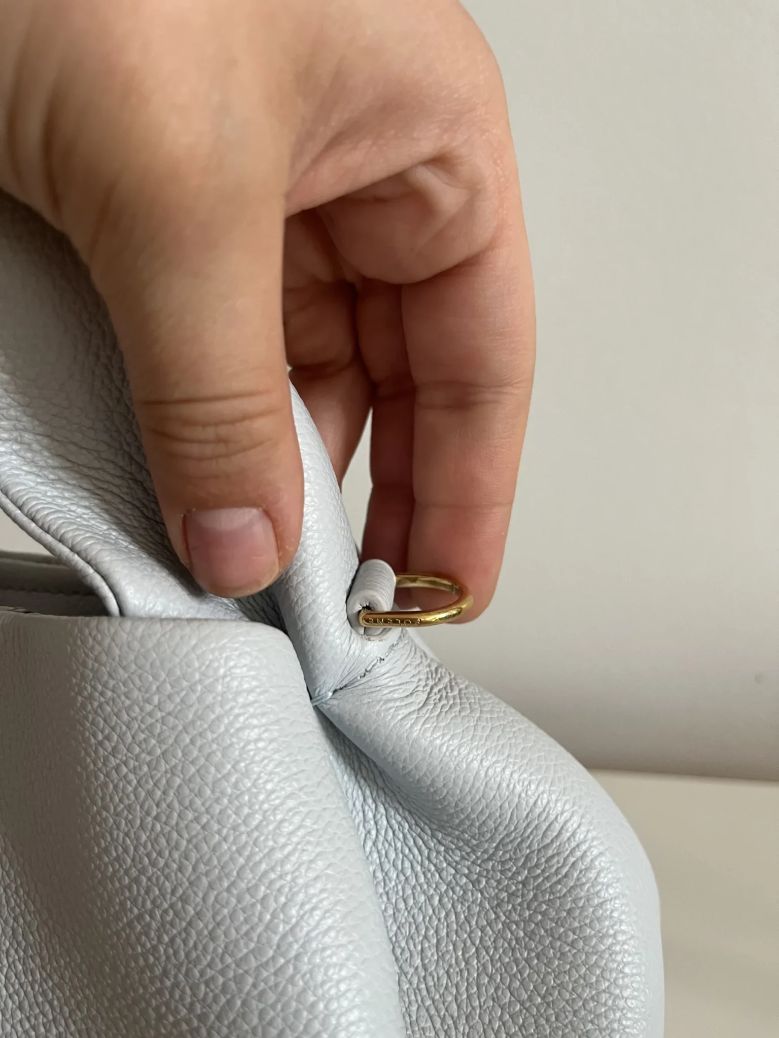 Image for Sac Polene numéro 9 mini bleu ciel