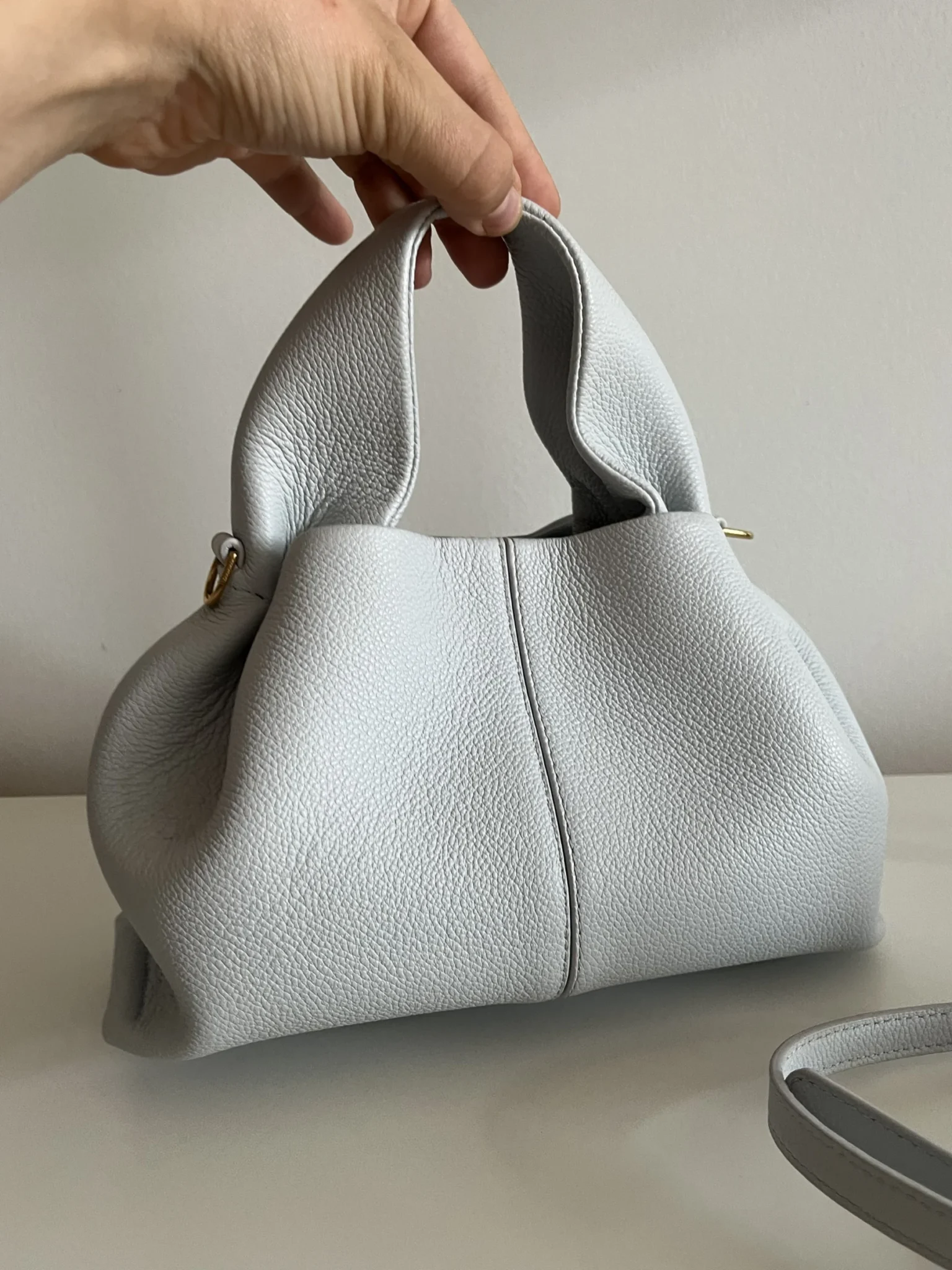 Image for Sac Polene numéro 9 mini bleu ciel