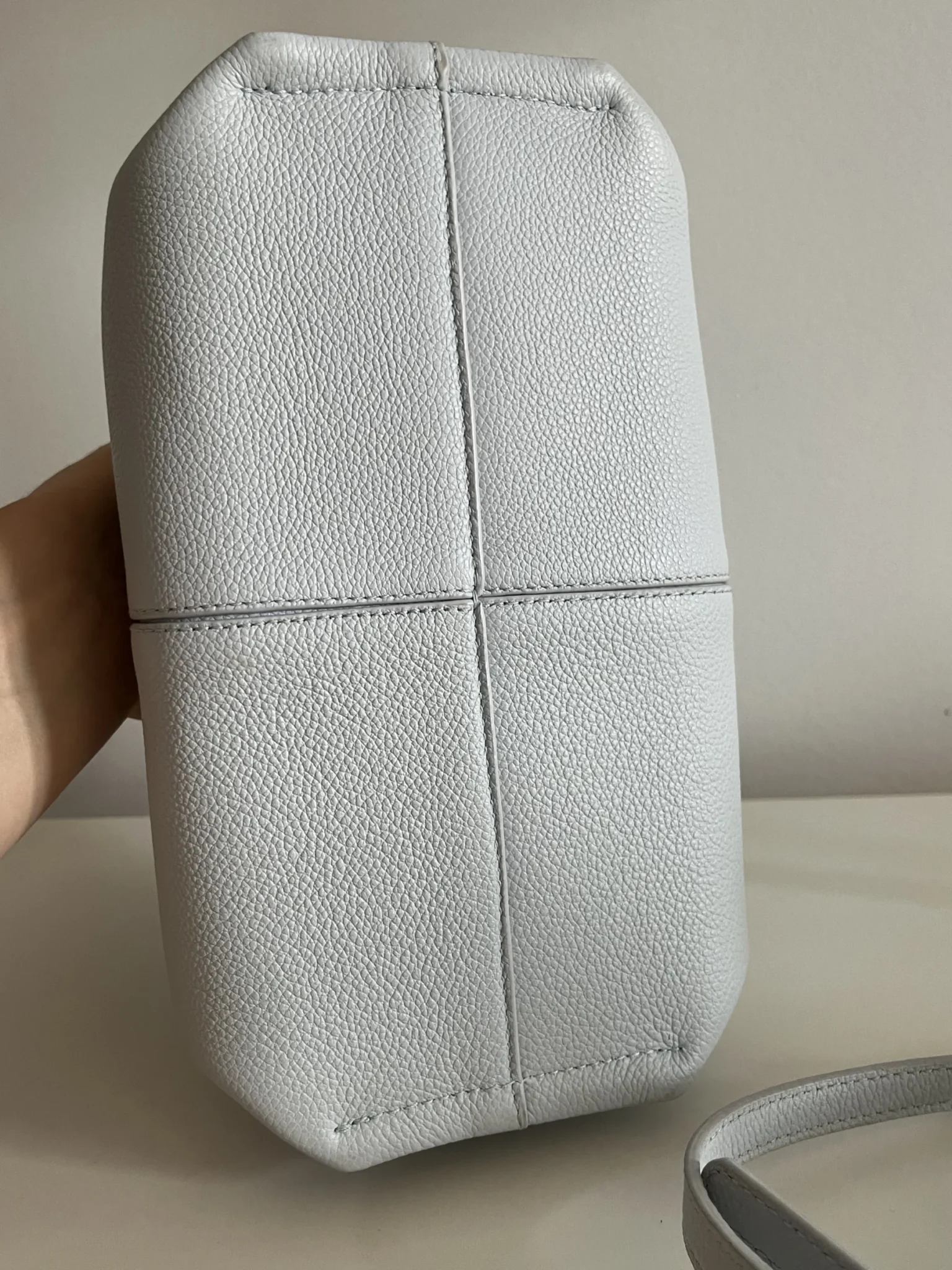 Image for Sac Polene numéro 9 mini bleu ciel
