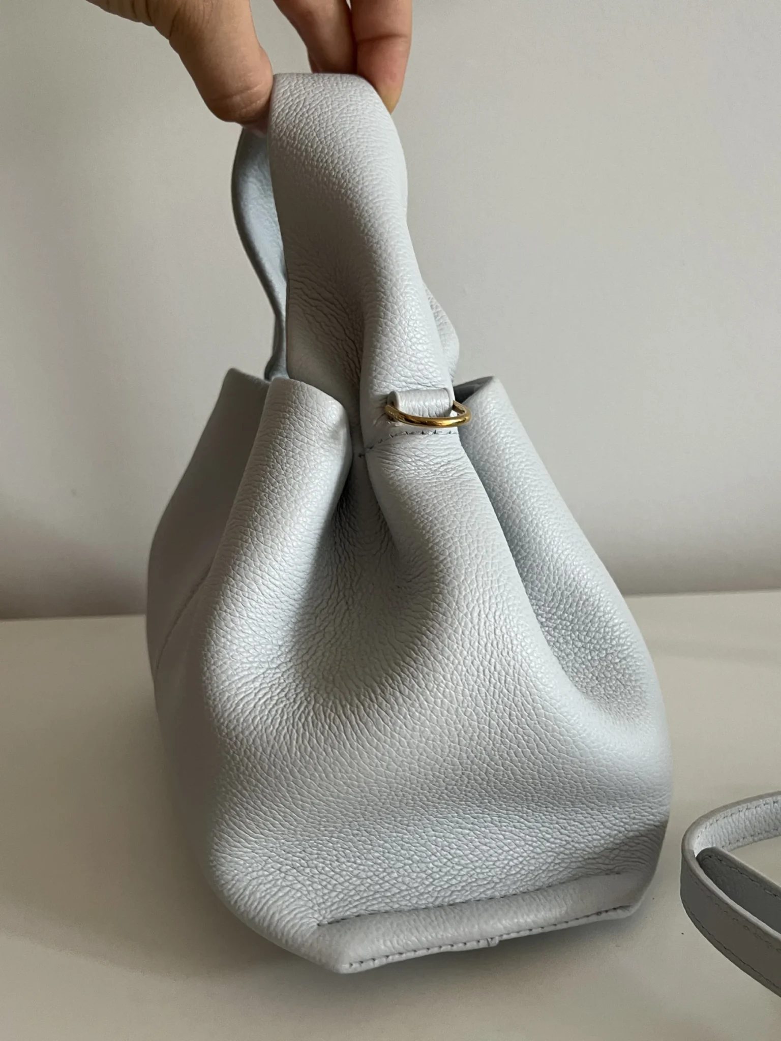 Image for Sac Polene numéro 9 mini bleu ciel
