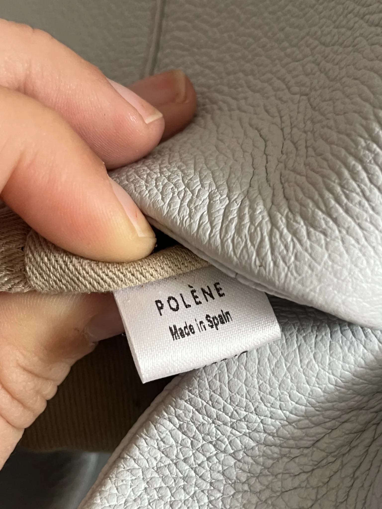 Image for Sac Polene numéro 9 mini bleu ciel