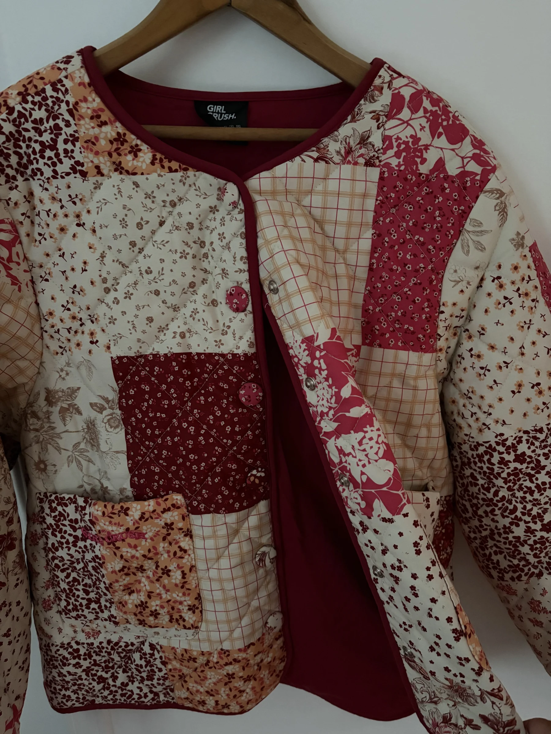 Veste patchwork Girl Crush Girl Crush Gang seconde main