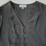 Thumbnail for 🌟 Blouse charcoal Calvin Klein