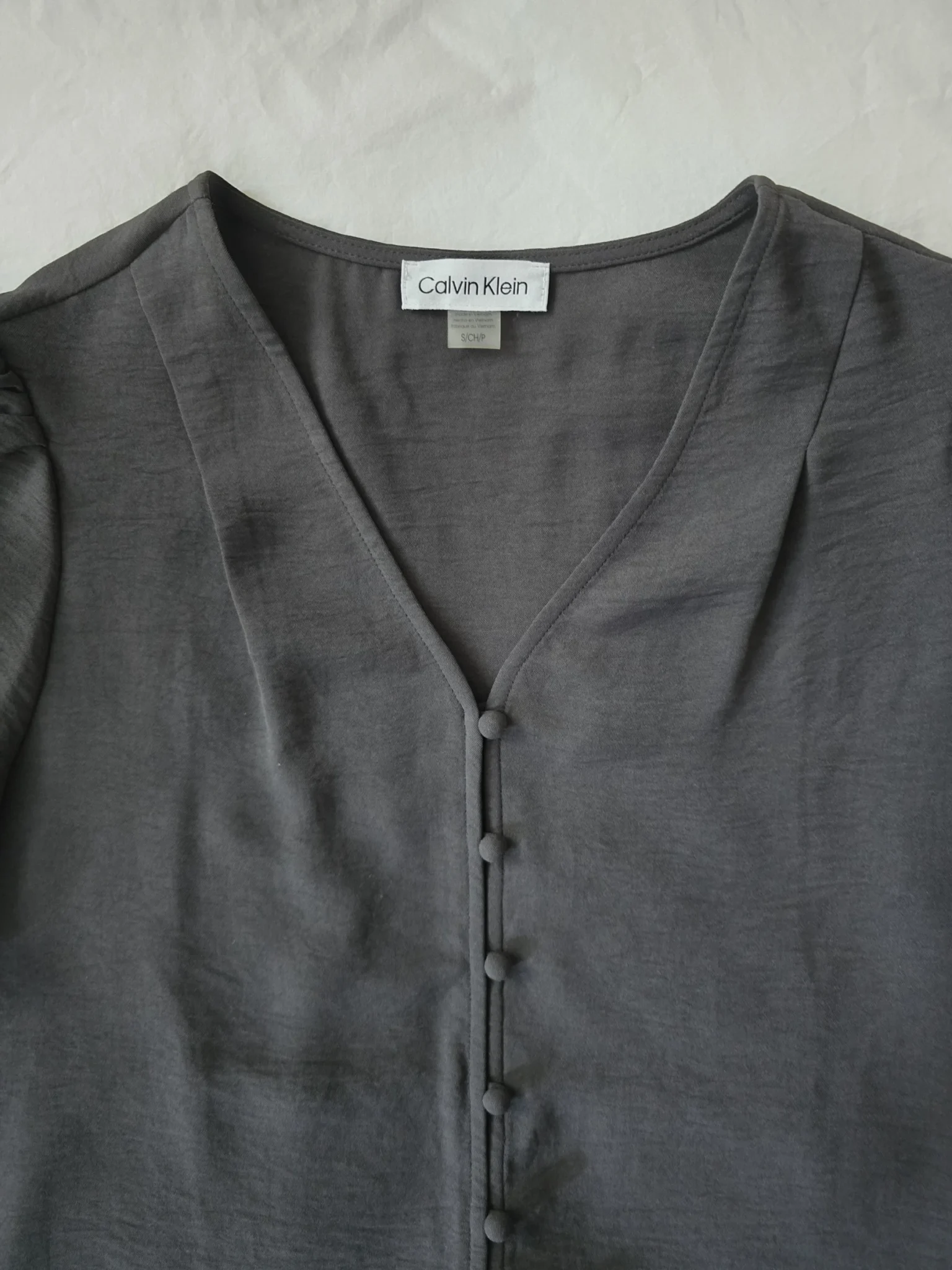 Image for 🌟 Blouse charcoal Calvin Klein