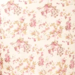 Thumbnail for Robe satinée rose fleuris Storia taille L