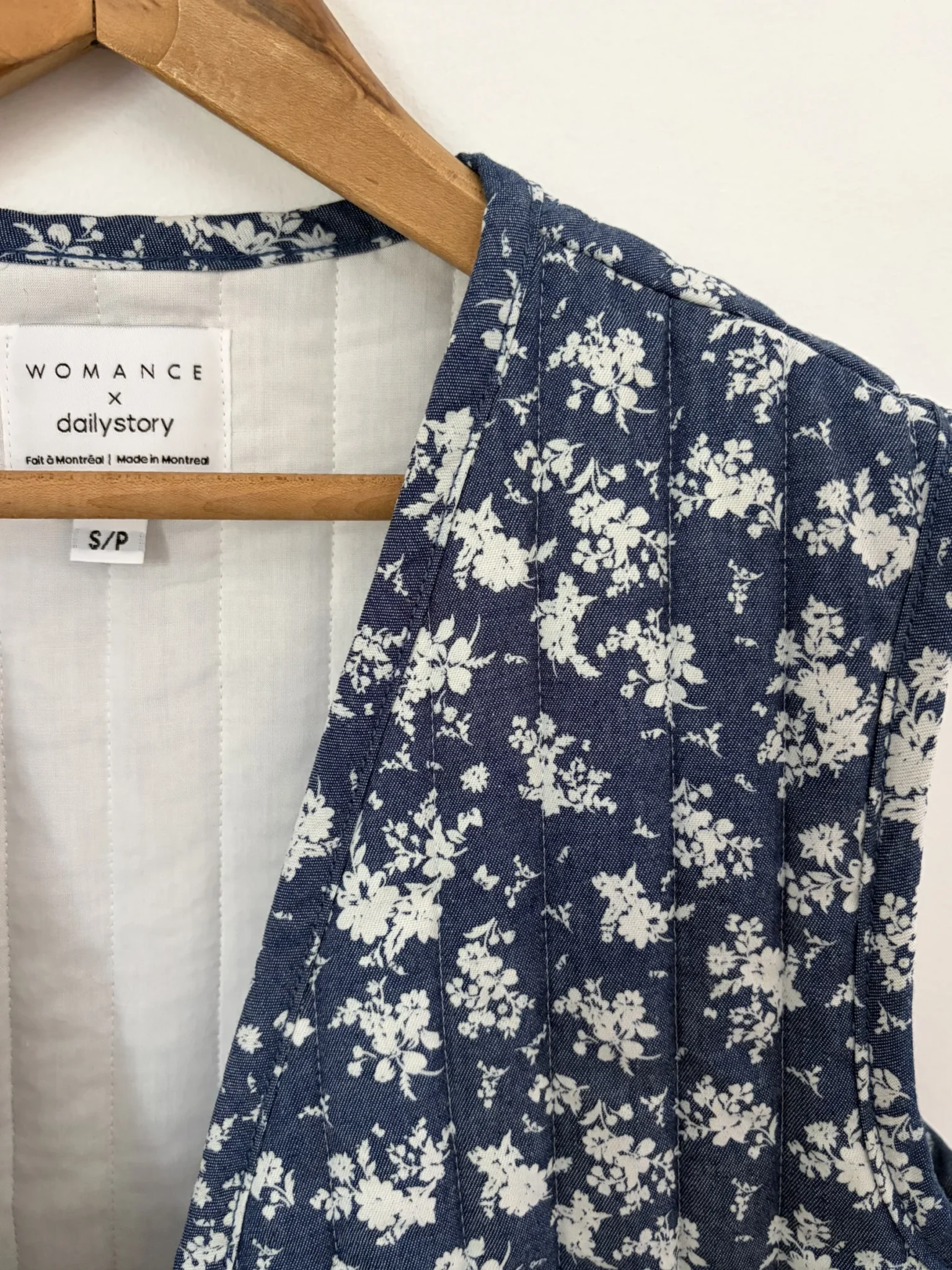 Featured image for Veste sans manches Daily Story x Womance