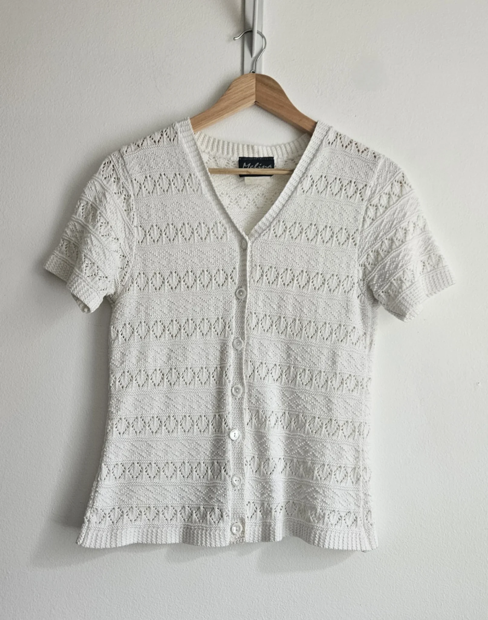 Featured image for 🌷Cardigan ajouré vintage