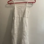 Featured thumbnail for Robe blanche broderie anglaise