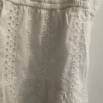 Thumbnail for Robe blanche broderie anglaise