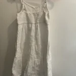 Thumbnail for Robe blanche broderie anglaise