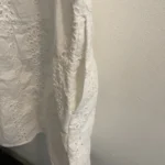 Thumbnail for Robe blanche broderie anglaise
