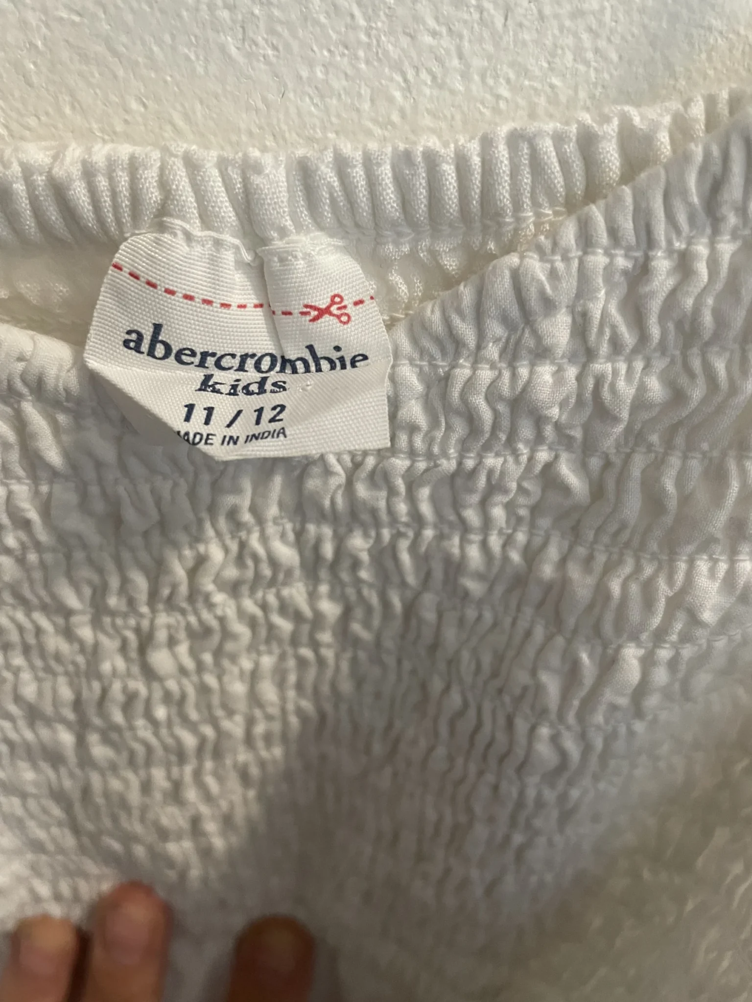 Image for Robe blanche broderie anglaise