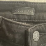 Thumbnail for Pantalon, jean noir, Uniqlo