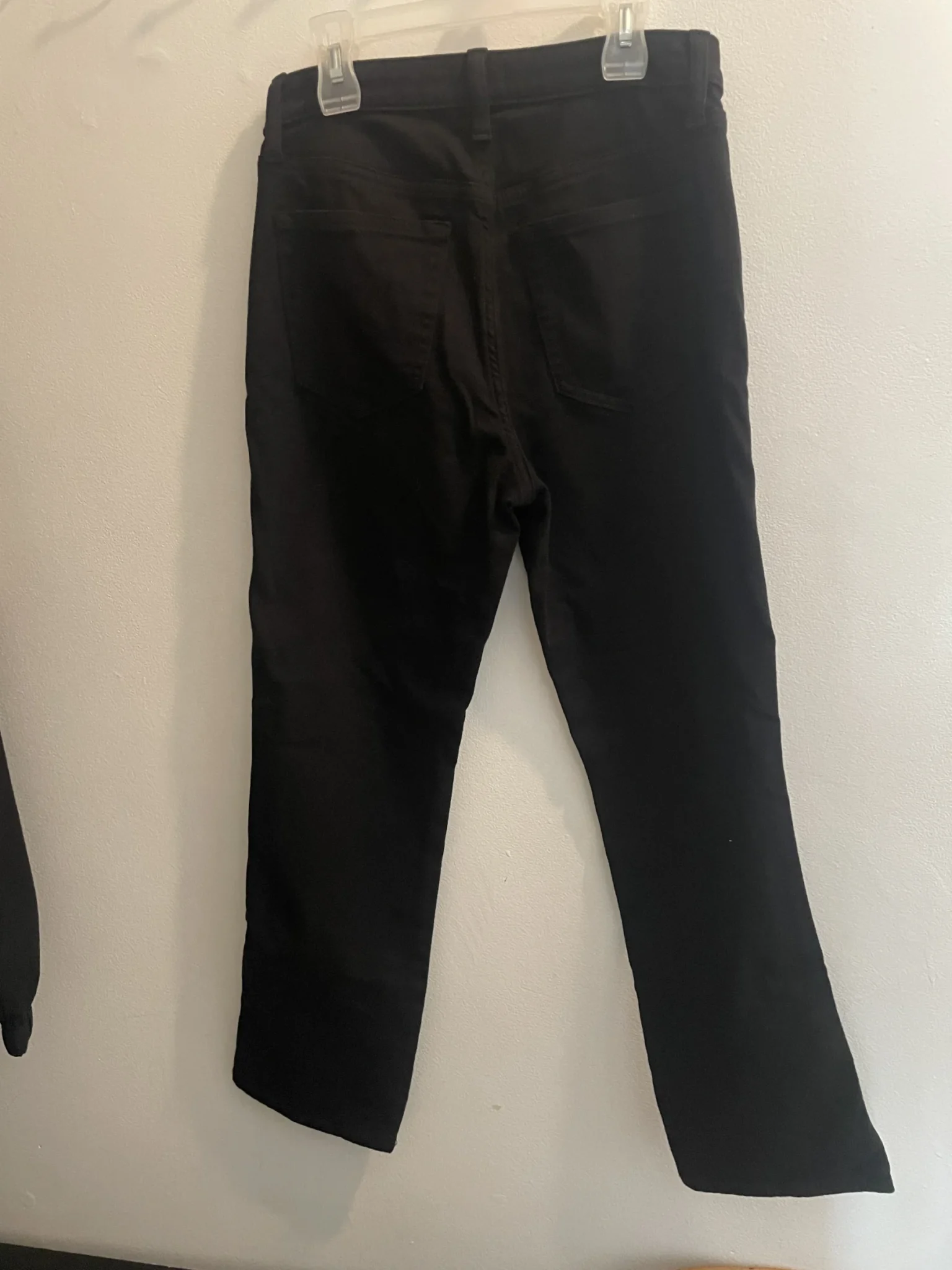 Image for Pantalon, jean noir, Uniqlo
