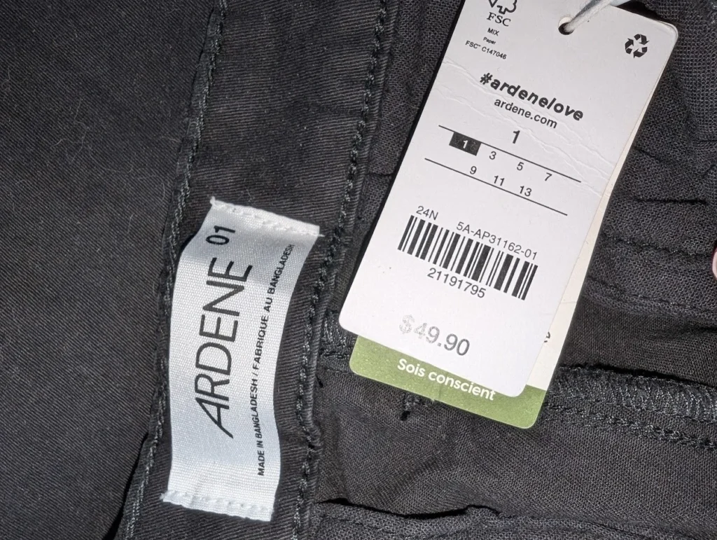Image for Pantalon à jambes larges, taille basse
