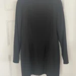 Thumbnail for Veste vintage élégante noire et dorée – 100% laine vierge