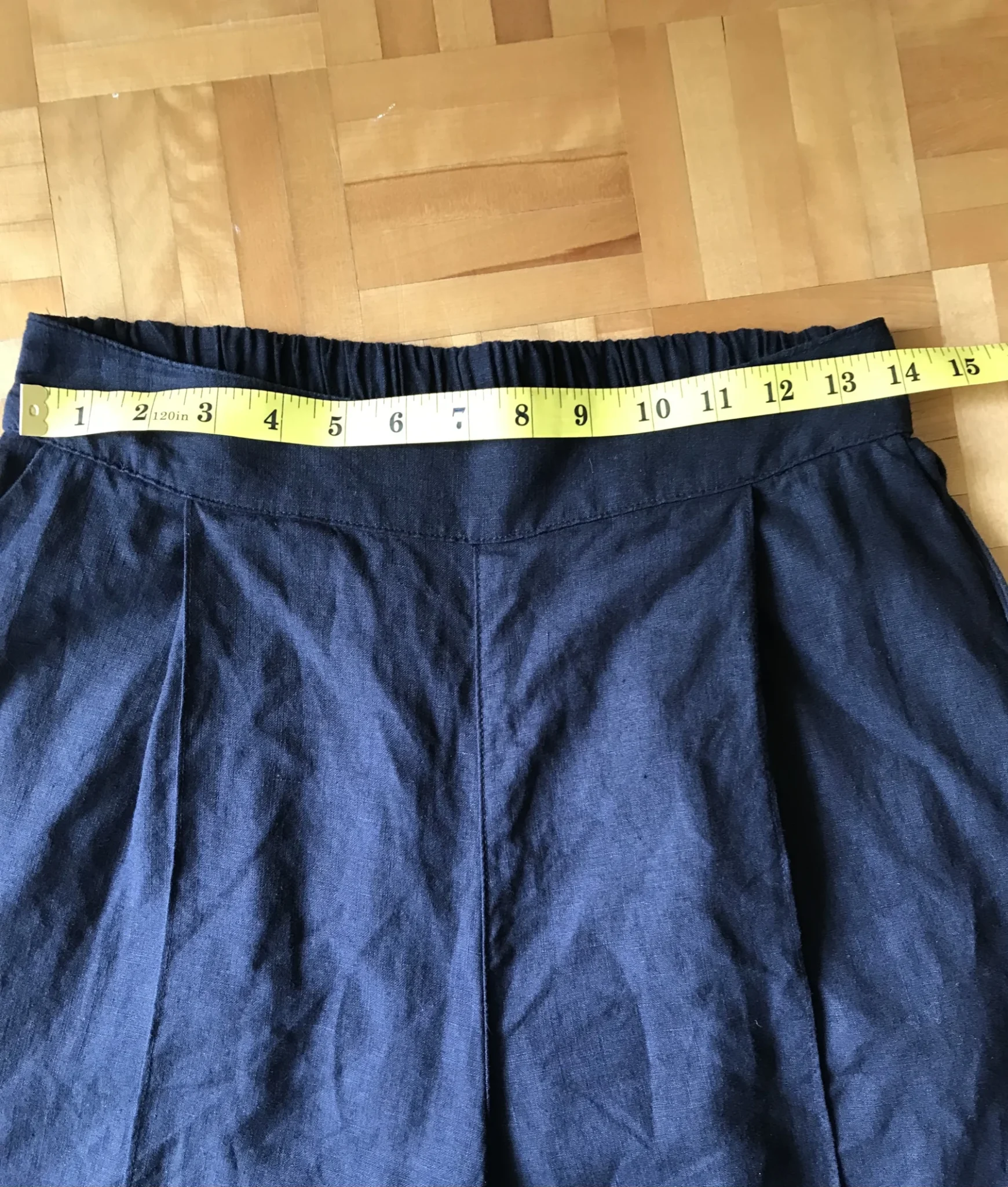 Image for Pantalon ample noir 💯 lin