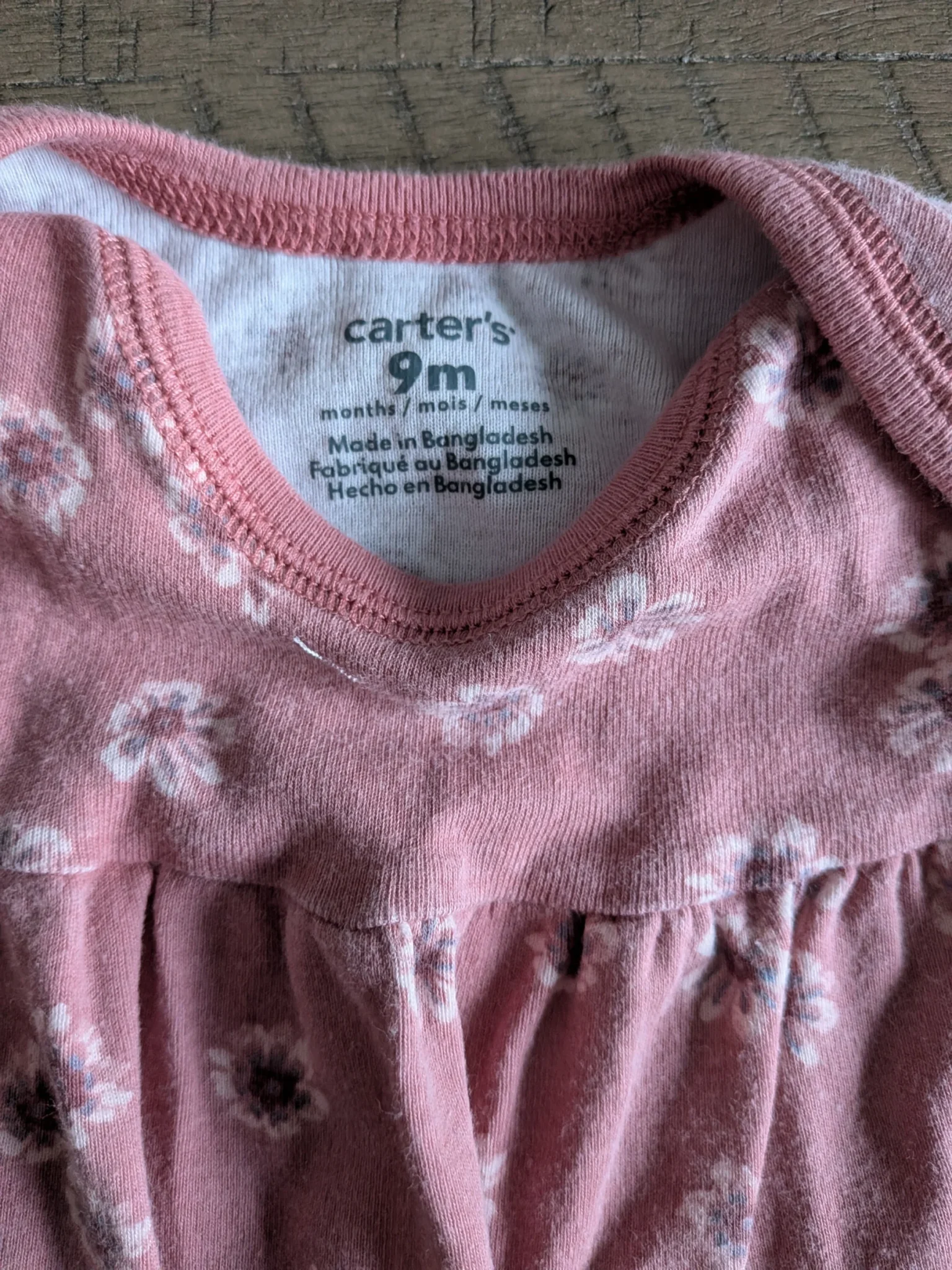 Image for Lot 2 pyjamas Carter's