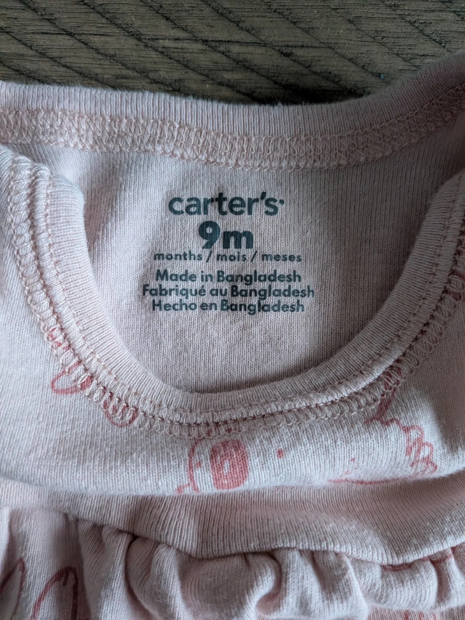Image for Lot 2 pyjamas Carter's