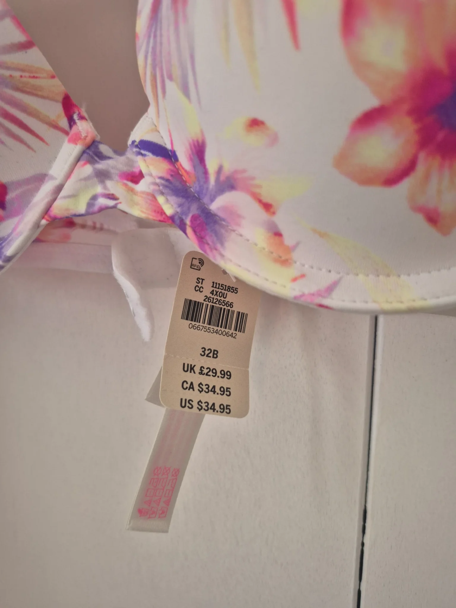 Image for Soutien gorge Pink Victoria's Secret 32B