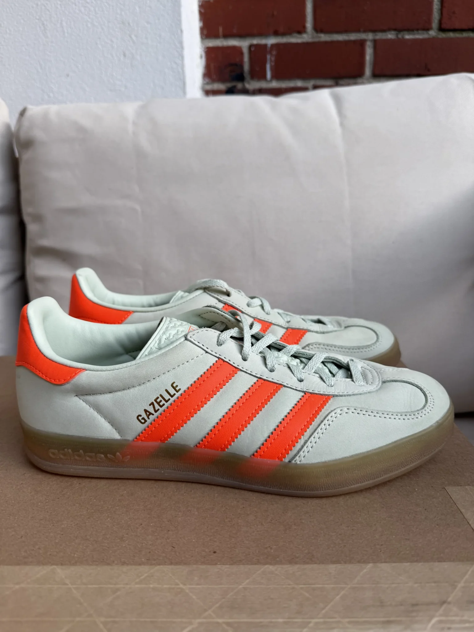 Image for Adidas Gazelle Vert menthe/orange