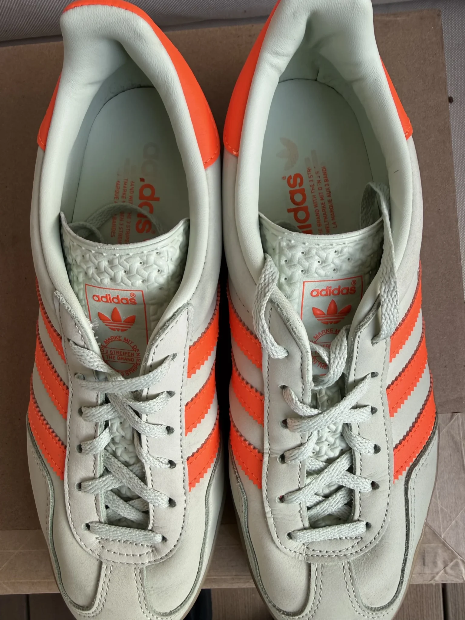 Image for Adidas Gazelle Vert menthe/orange