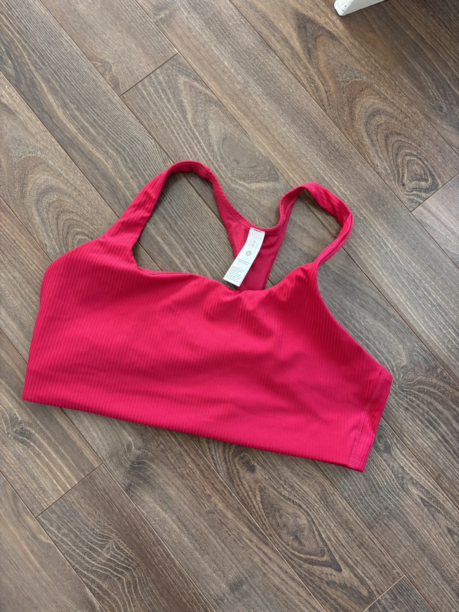 Featured image for Soutien-gorge sport côtelé