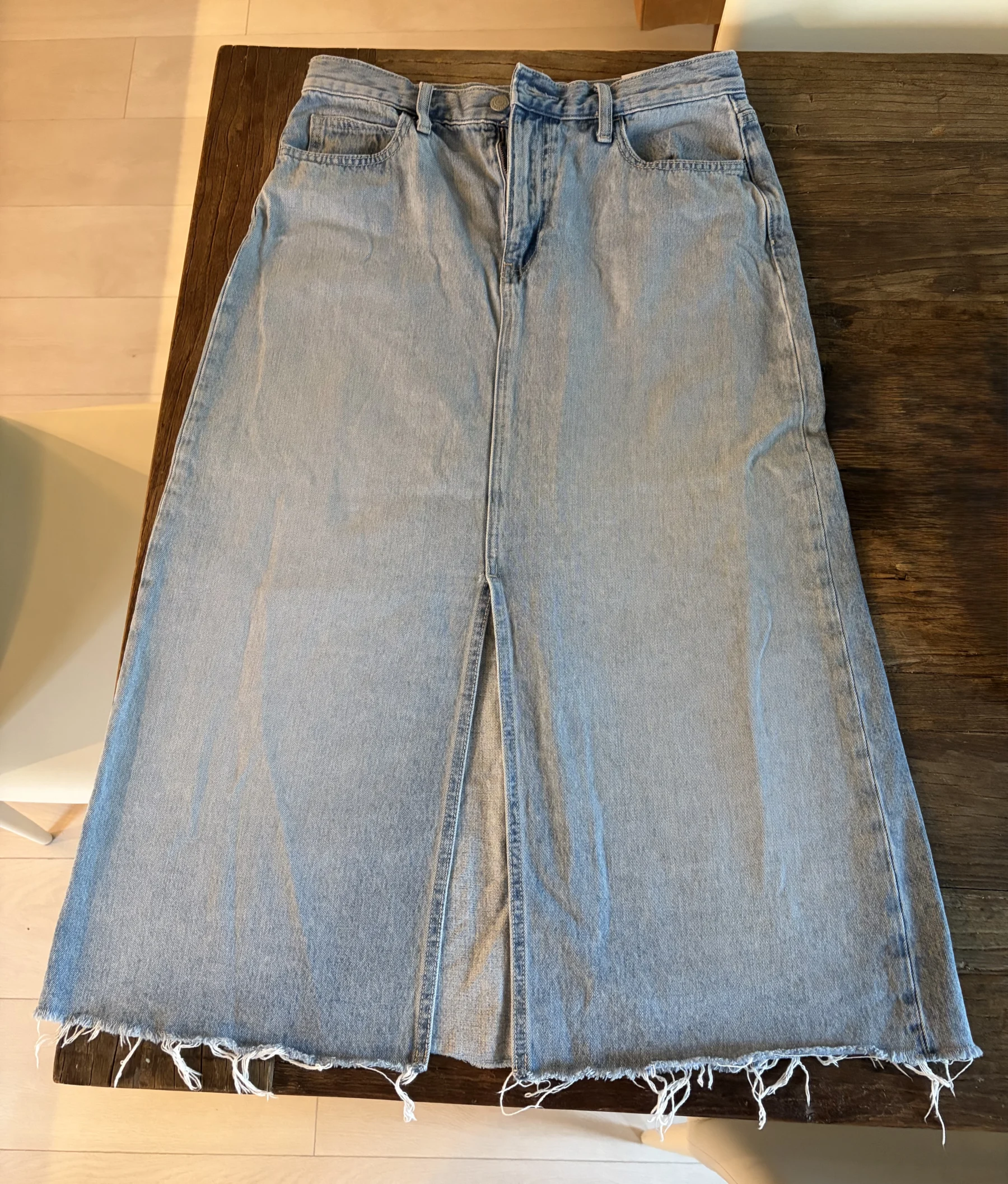 Jupe Uniqlo en jeans Uniqlo seconde main