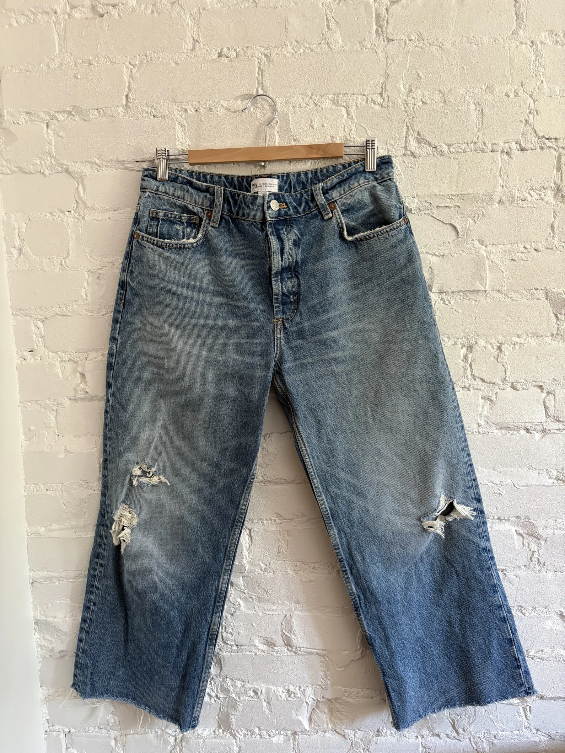 Jeans droit Zara seconde main