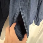 Thumbnail for Veste Wrangler pour homme doublée en sherpa épais – Bleu – XL