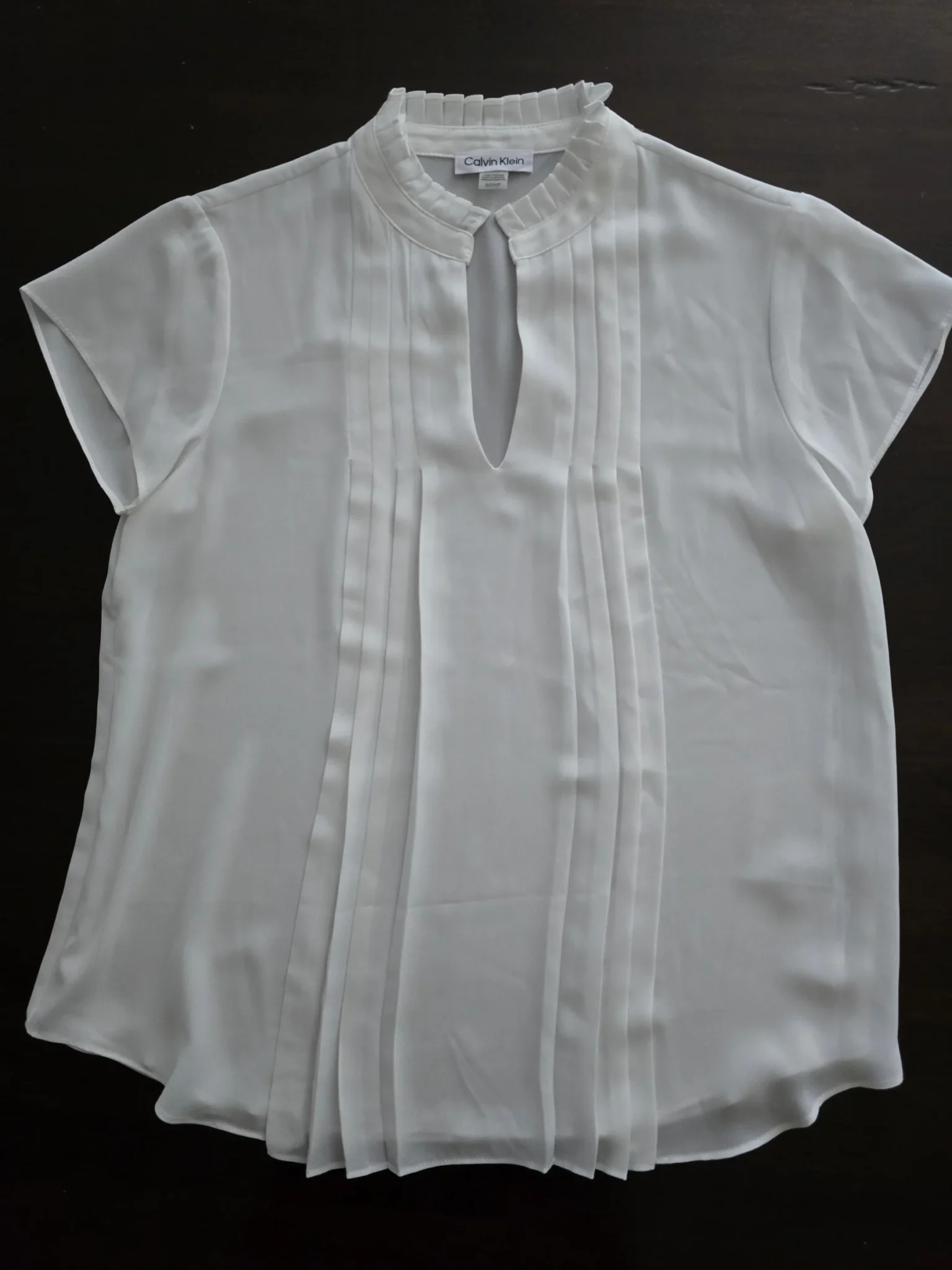 Featured image for 🌟 Blouse blanche manches courtes