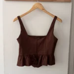Thumbnail for Top Anthropologie Mare Mare péplum