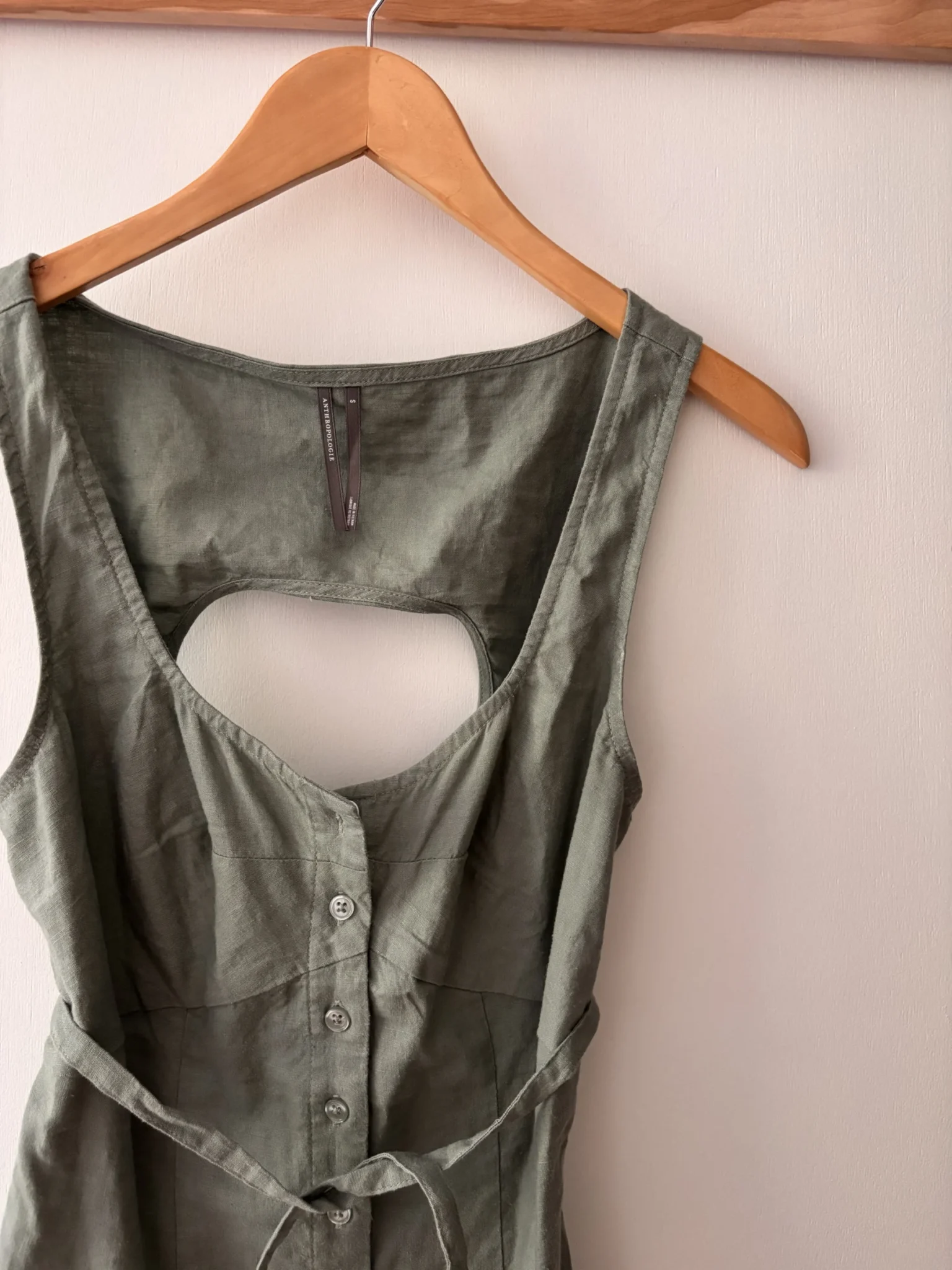 Image for Top en lin dos ouvert