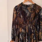 Thumbnail for Robe avec motif tropical