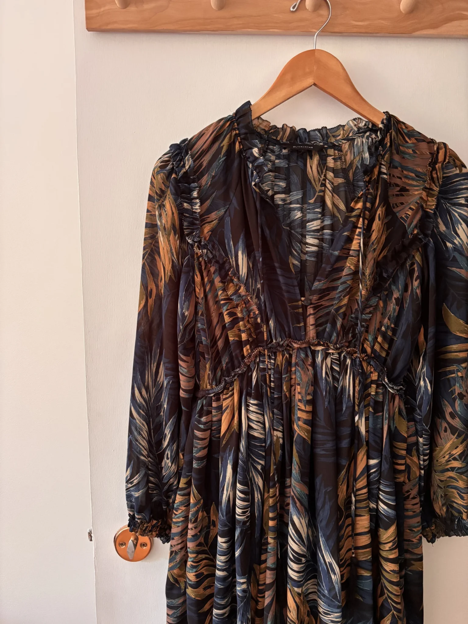 Image for Robe avec motif tropical
