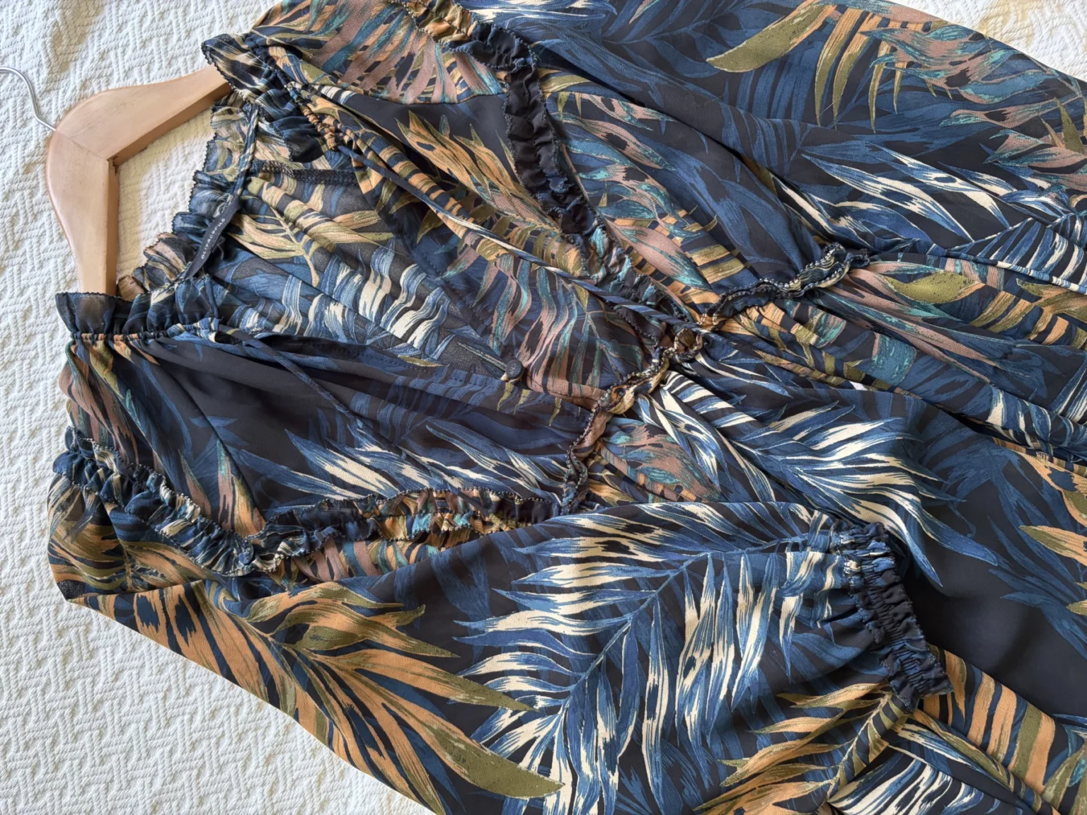 Image for Robe avec motif tropical