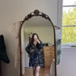 Thumbnail for Robe avec motif tropical