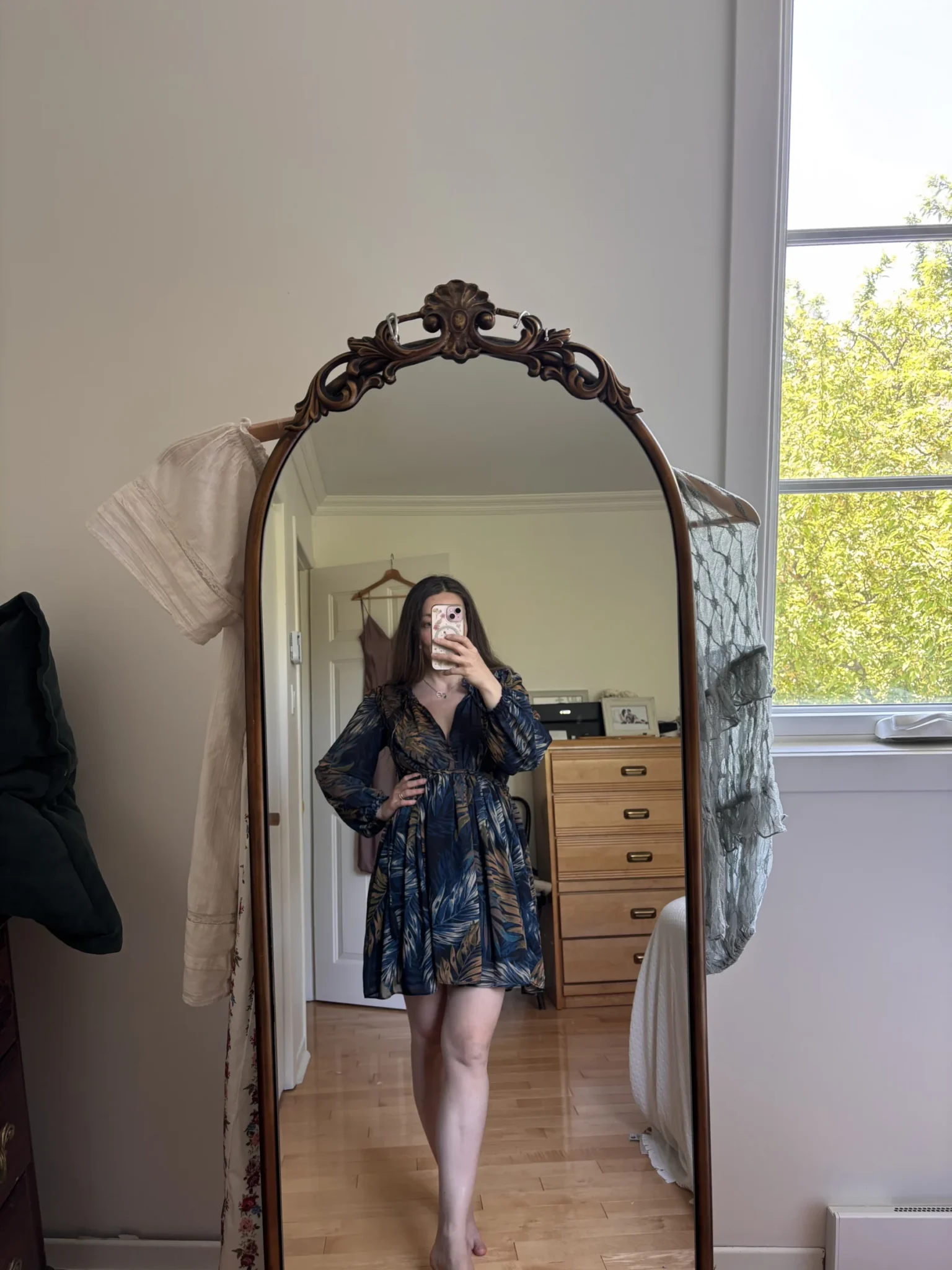 Image for Robe avec motif tropical
