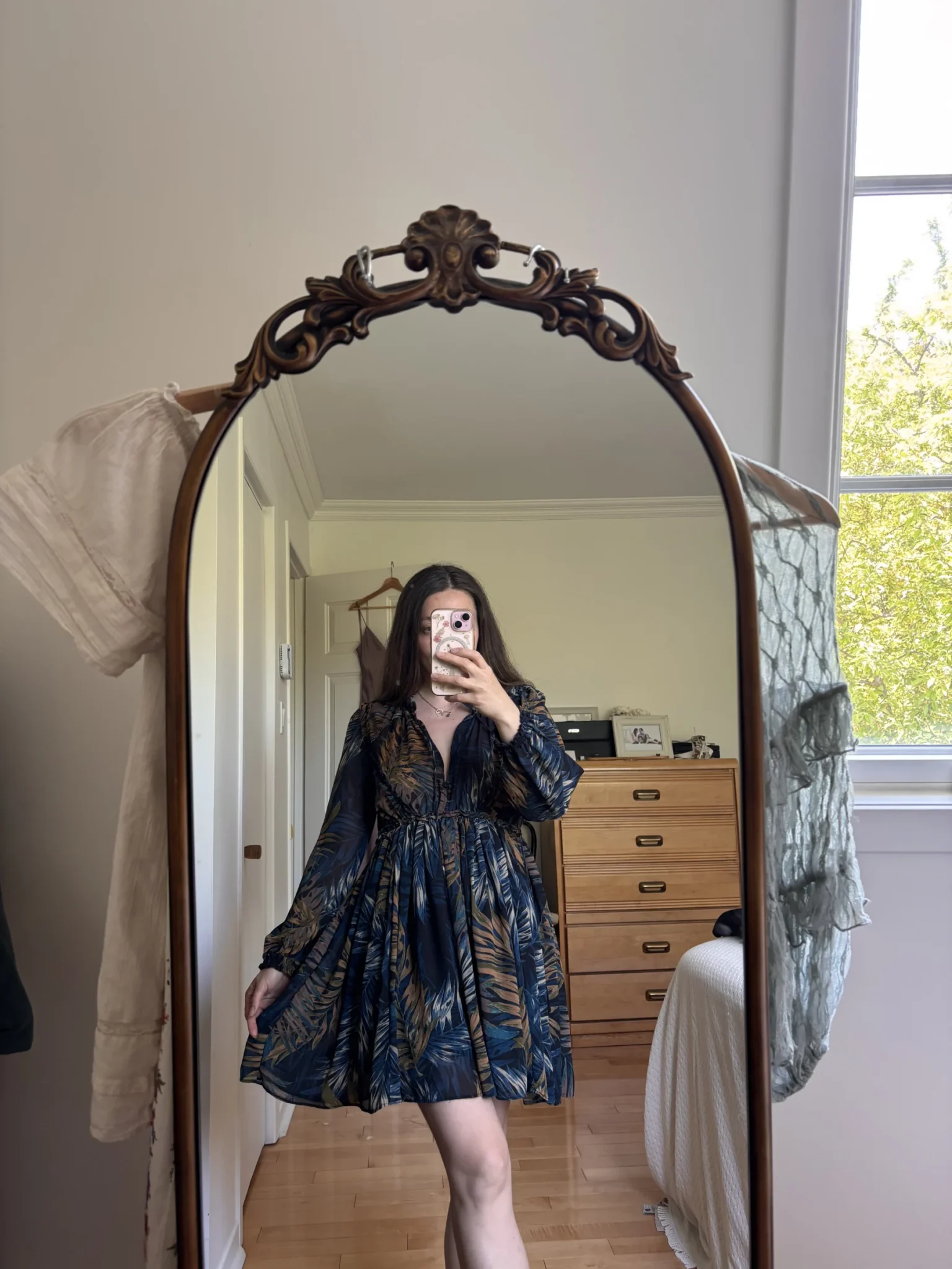 Image for Robe avec motif tropical