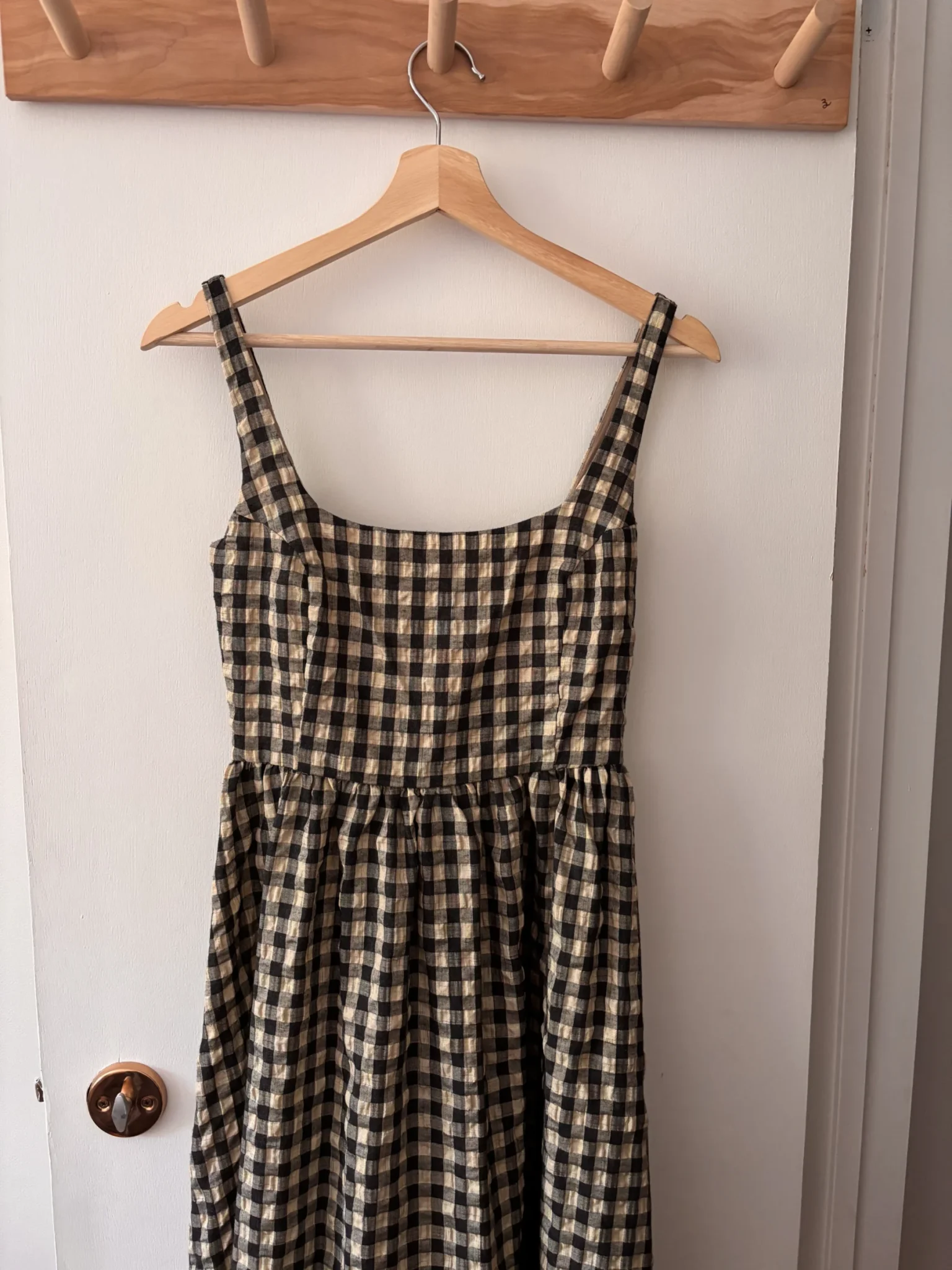 Image for Robe maxi Princess Polly gingham