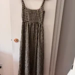 Thumbnail for Robe maxi Princess Polly gingham