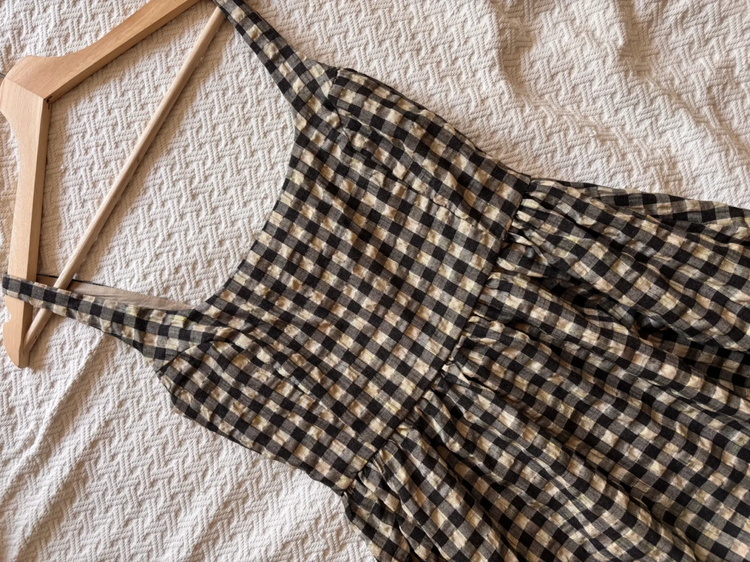 Image for Robe maxi Princess Polly gingham