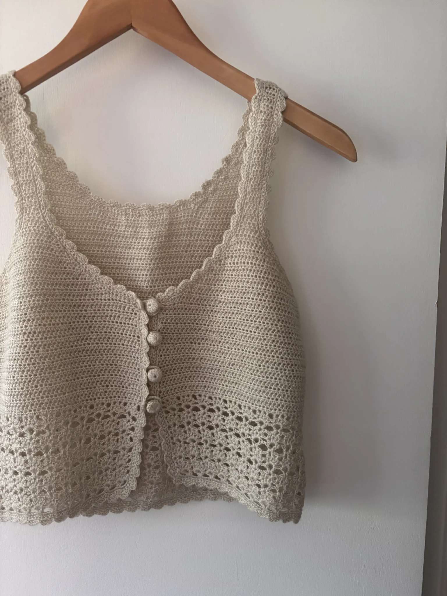 Image for Top en maille vintage