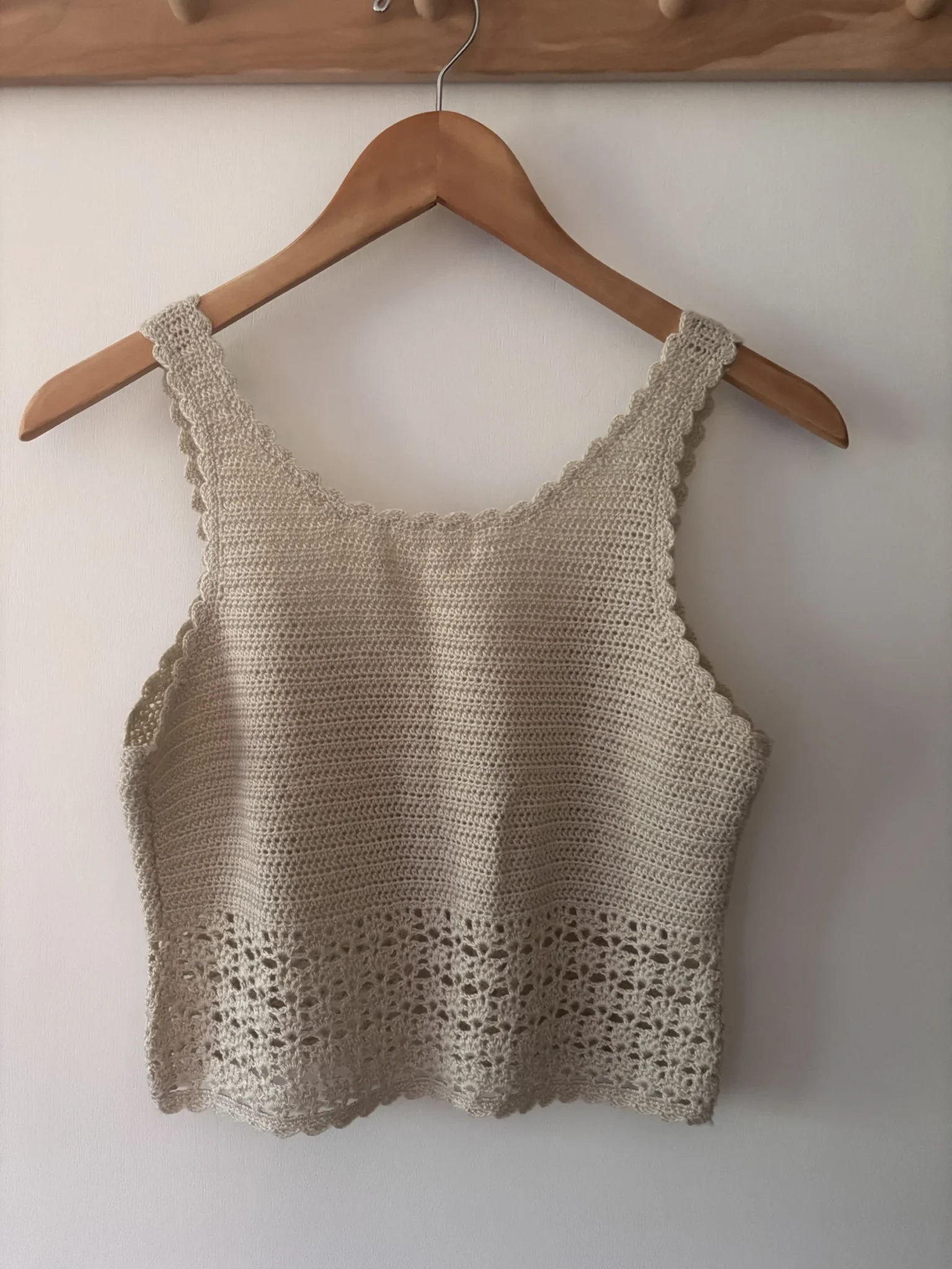 Image for Top en maille vintage