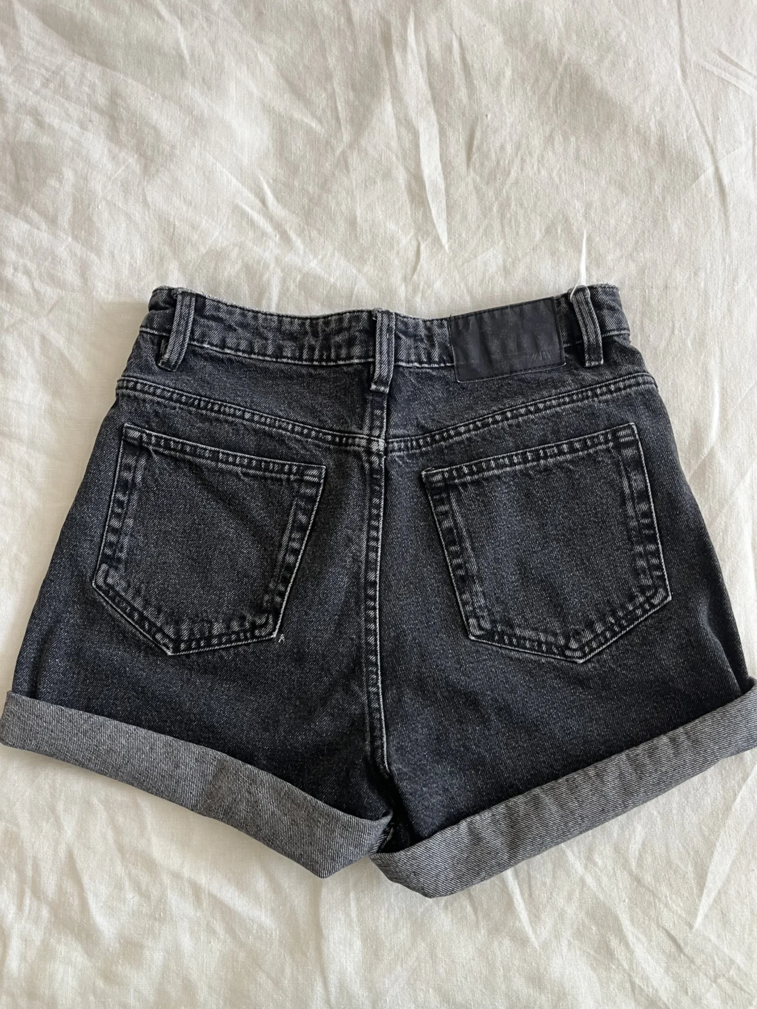 Image for Short Zara en jeans noir